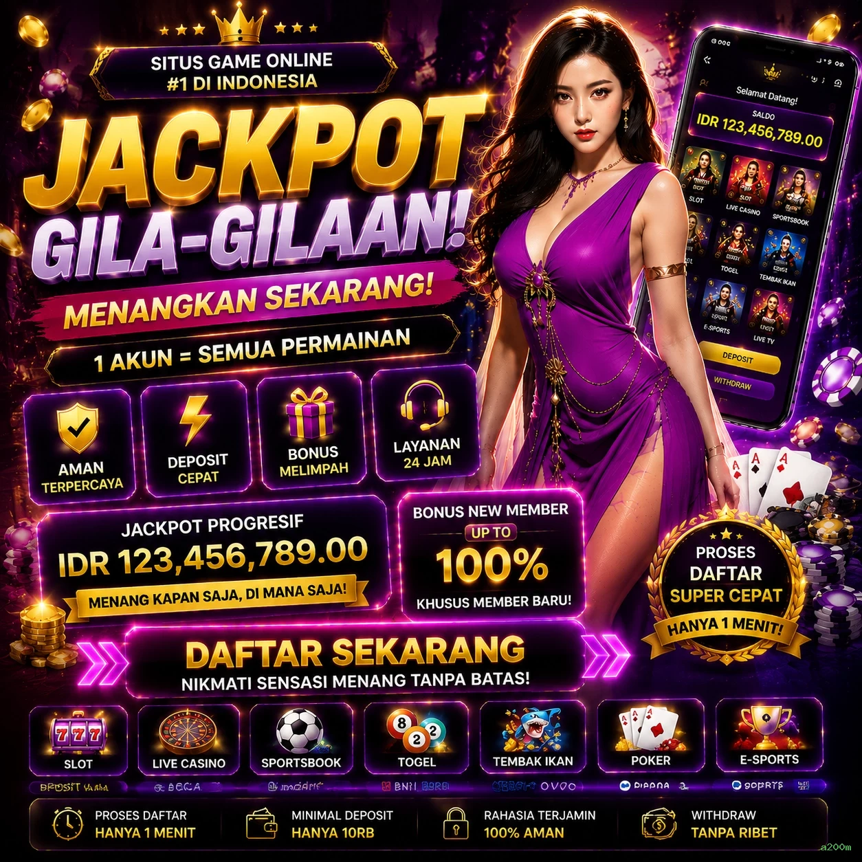 a200m Platform Game Terpercaya untuk Pemain Indonesia